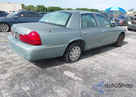 2005 Mercury Grand Marquis Gs из США, поврежденный, VIN 2MEFM74W45X608942